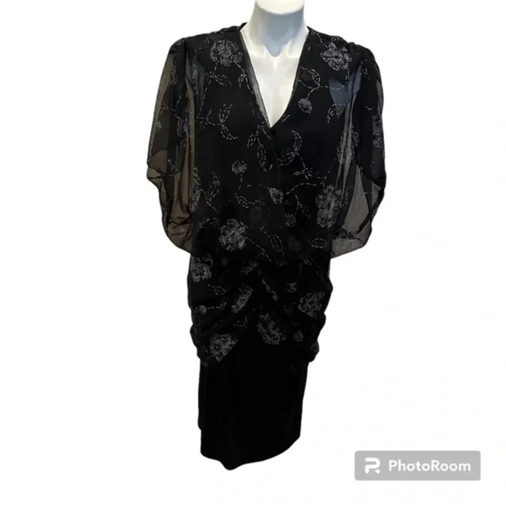 Diamond’s Run Designed by Wayne diamond Vintage dropped dress